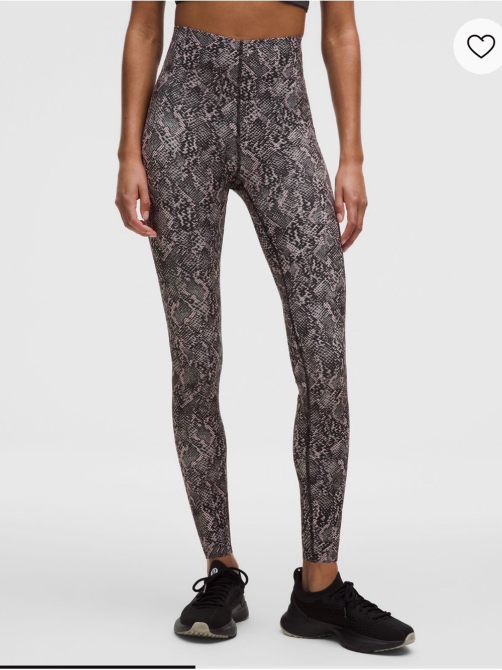 Lululemon glow up super High-Rise Snake Print Leggings 28”